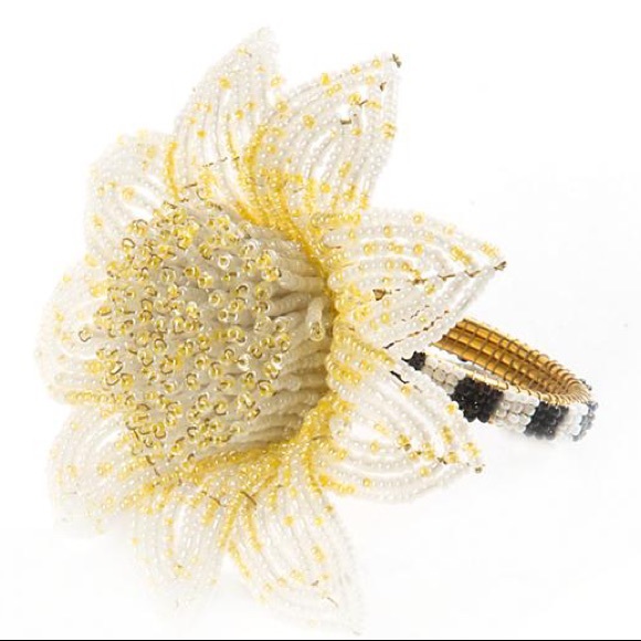 New MacKenzie-Childs napkin ring gold - Picture 3 of 9